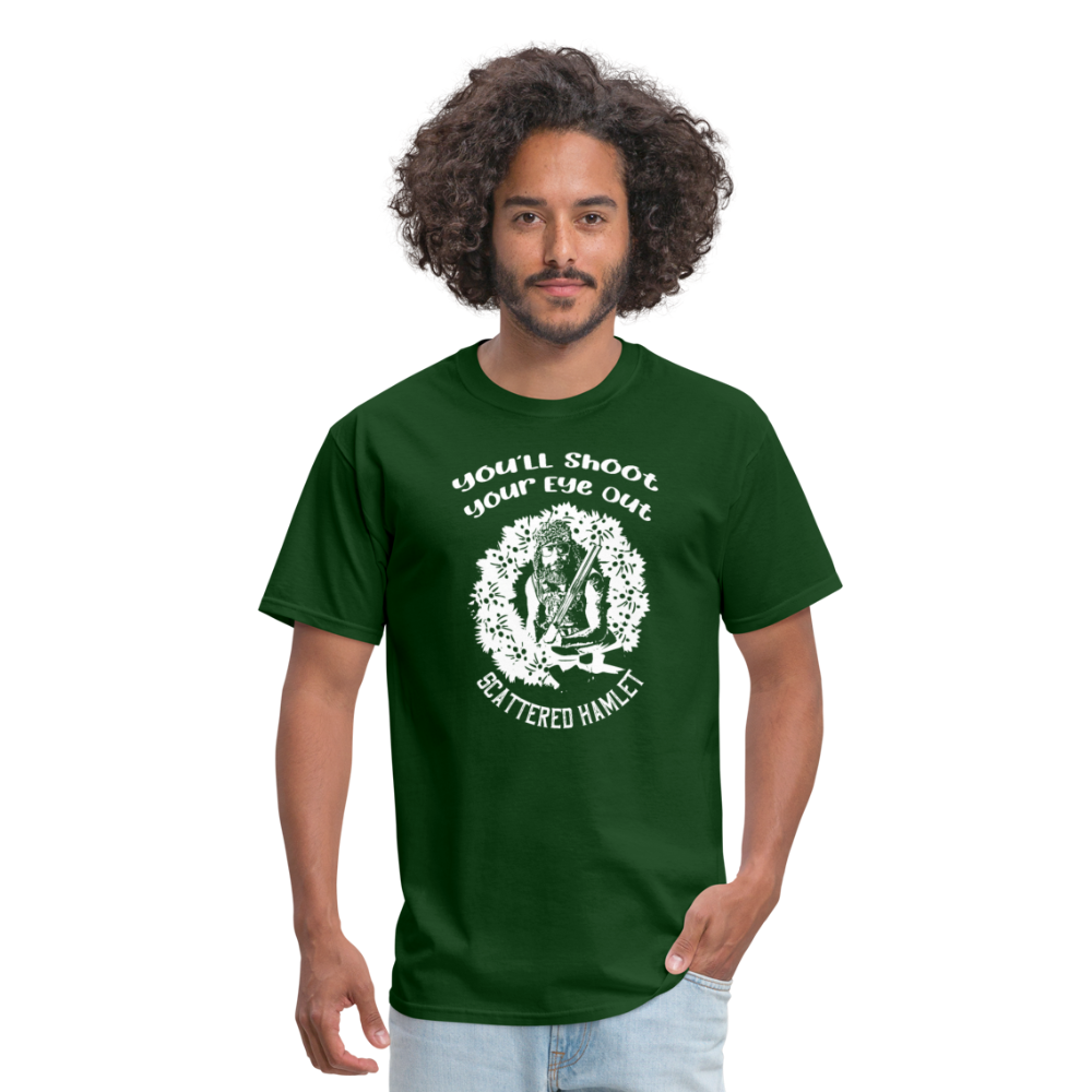 Scattered Hamlet Holiday Shirt! - forest green