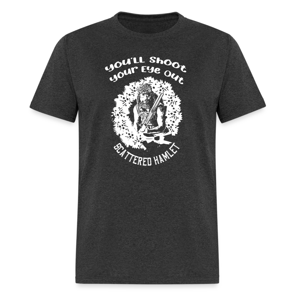 Scattered Hamlet Holiday Shirt! - heather black