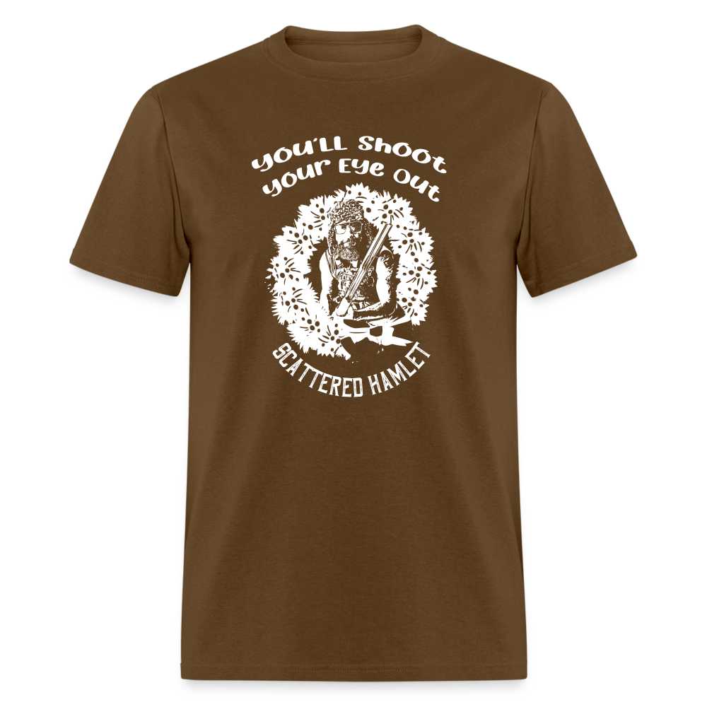 Scattered Hamlet Holiday Shirt! - brown