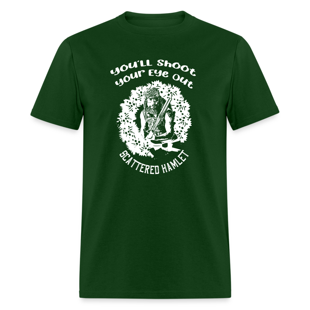 Scattered Hamlet Holiday Shirt! - forest green