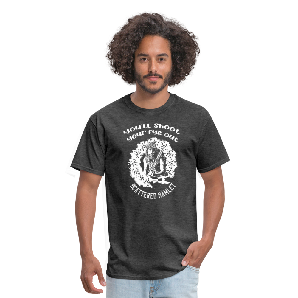 Scattered Hamlet Holiday Shirt! - heather black