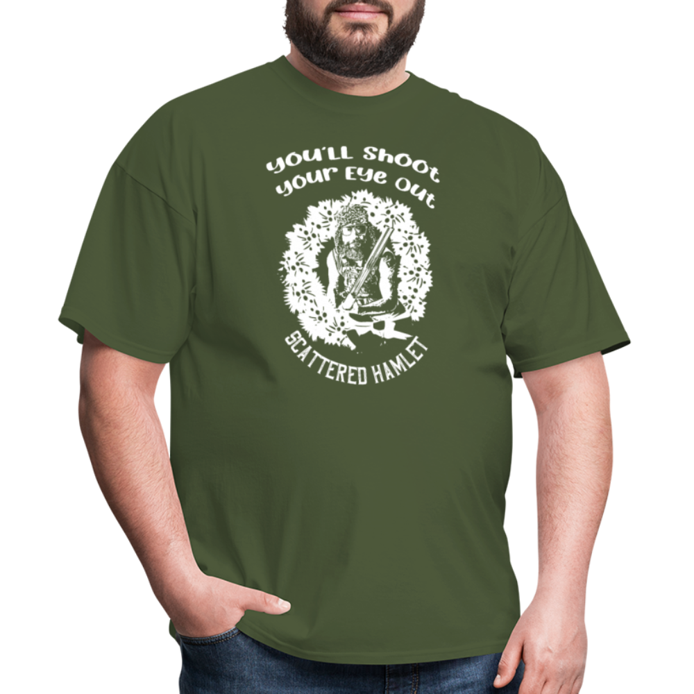 Scattered Hamlet Holiday Shirt! - military green