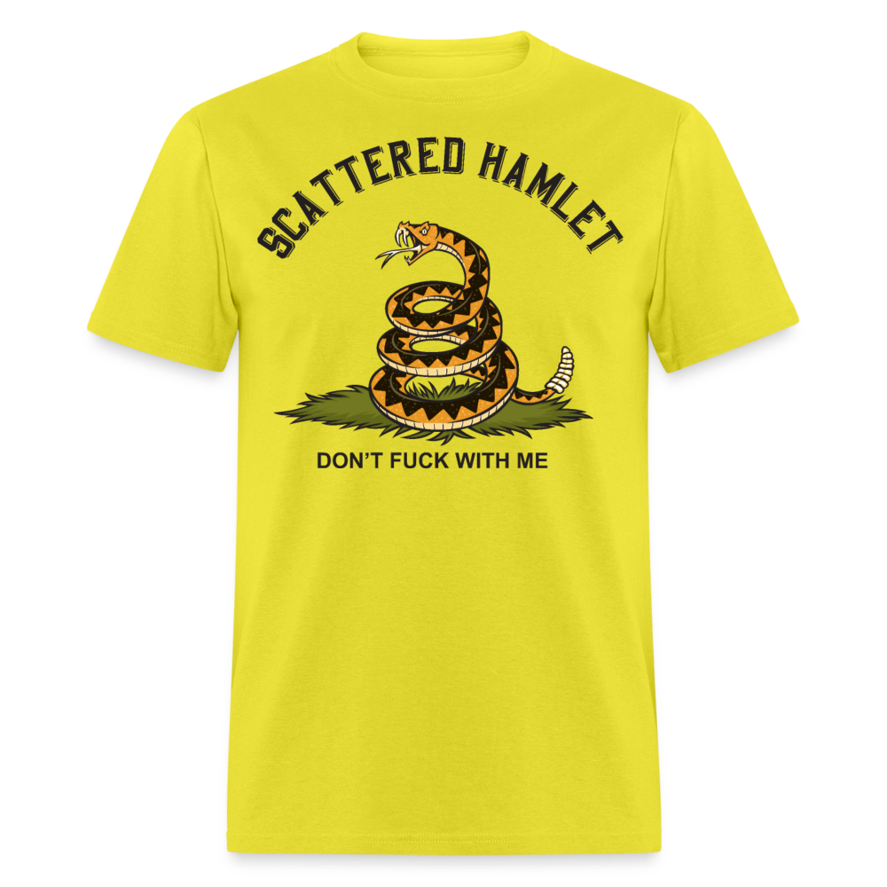 Color Don't Fuck With Me T-Shirt - yellow