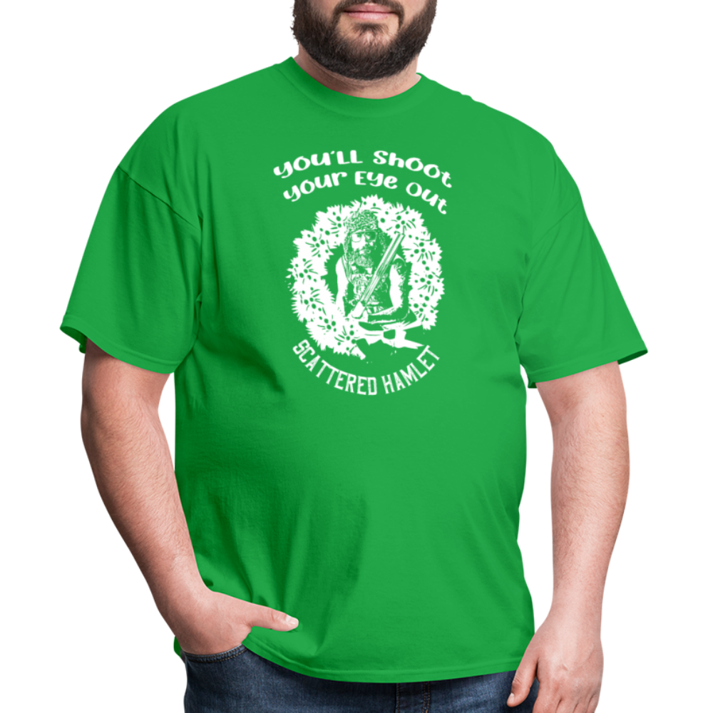 Scattered Hamlet Holiday Shirt! - bright green