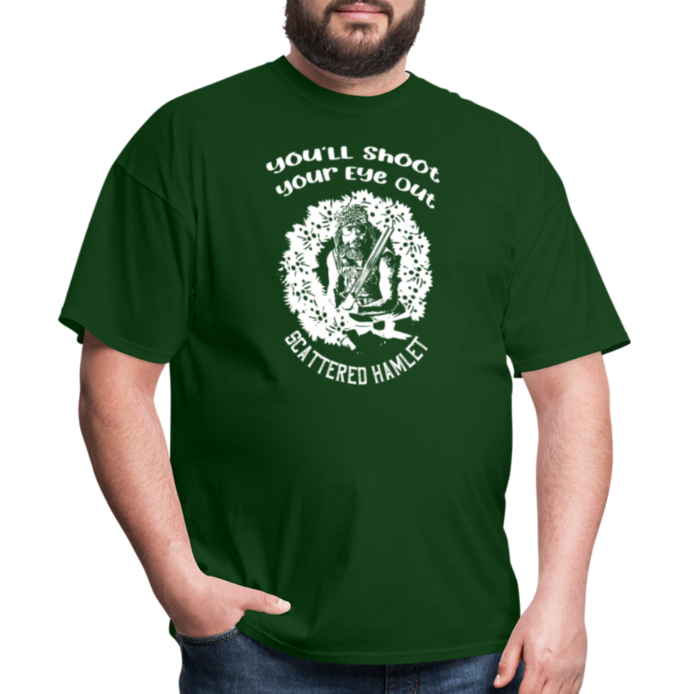 Scattered Hamlet Holiday Shirt! - forest green