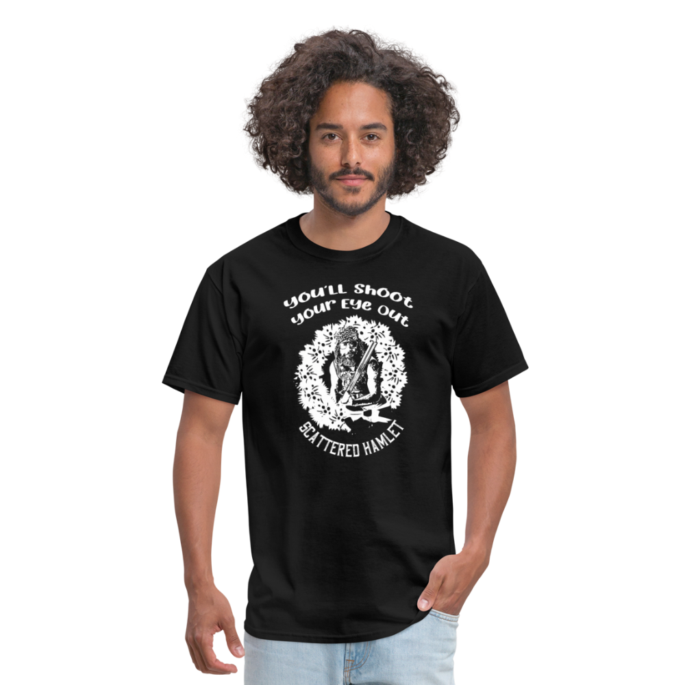 Scattered Hamlet Holiday Shirt! - black