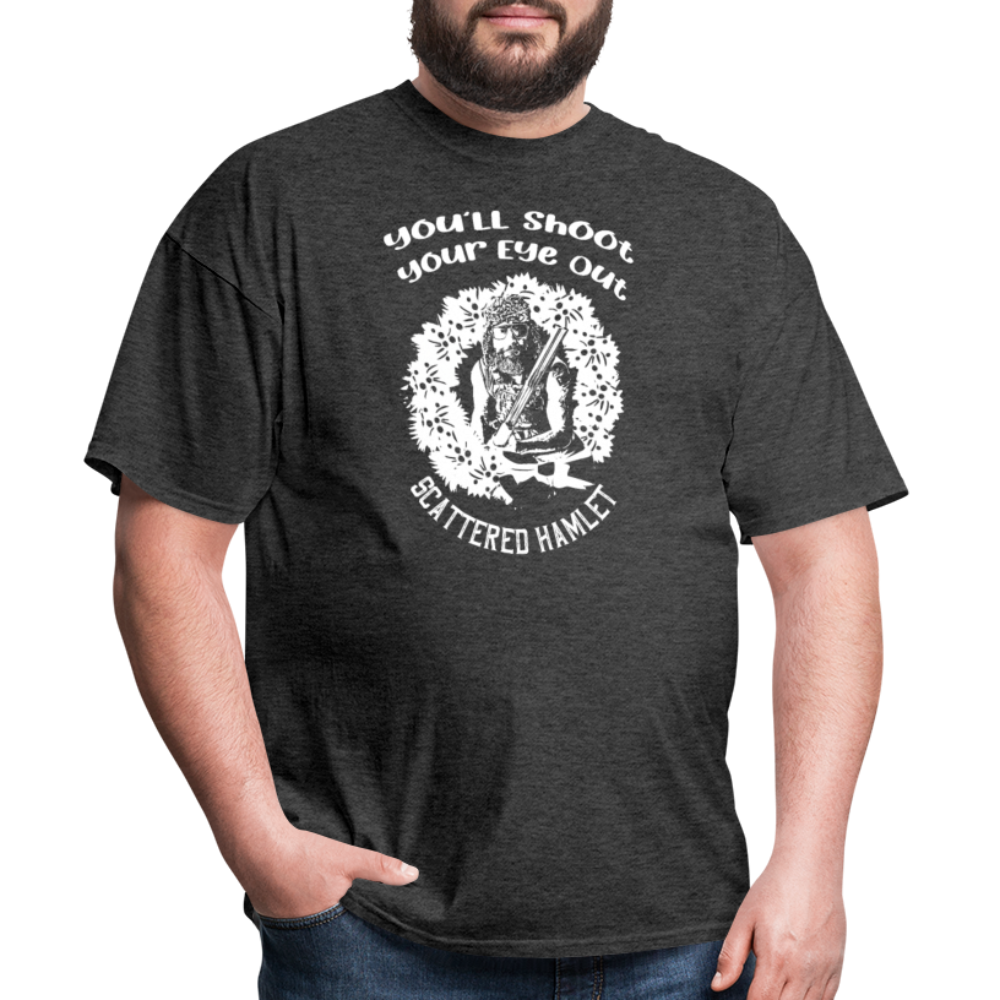 Scattered Hamlet Holiday Shirt! - heather black