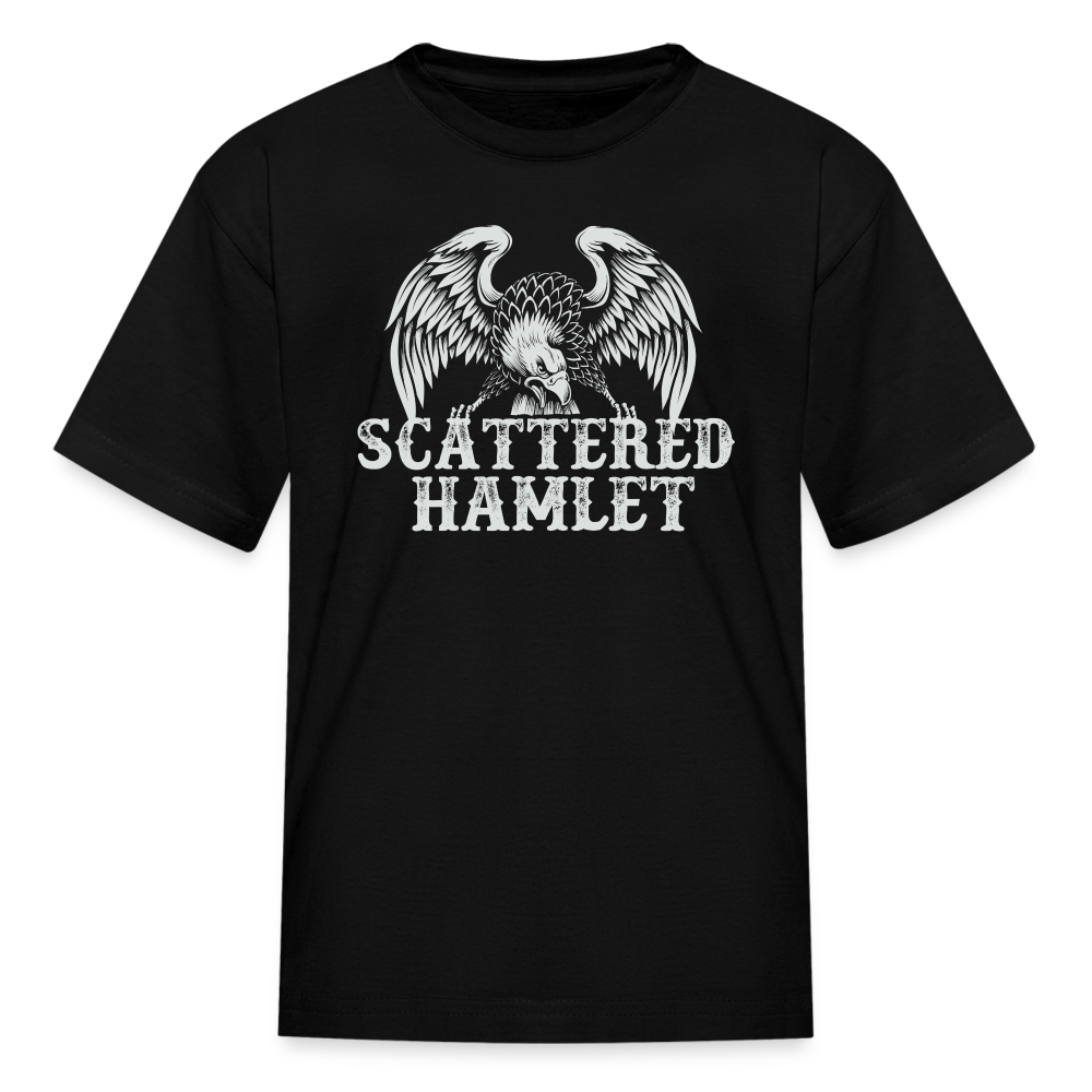 Kids' Eagle T-Shirt - black