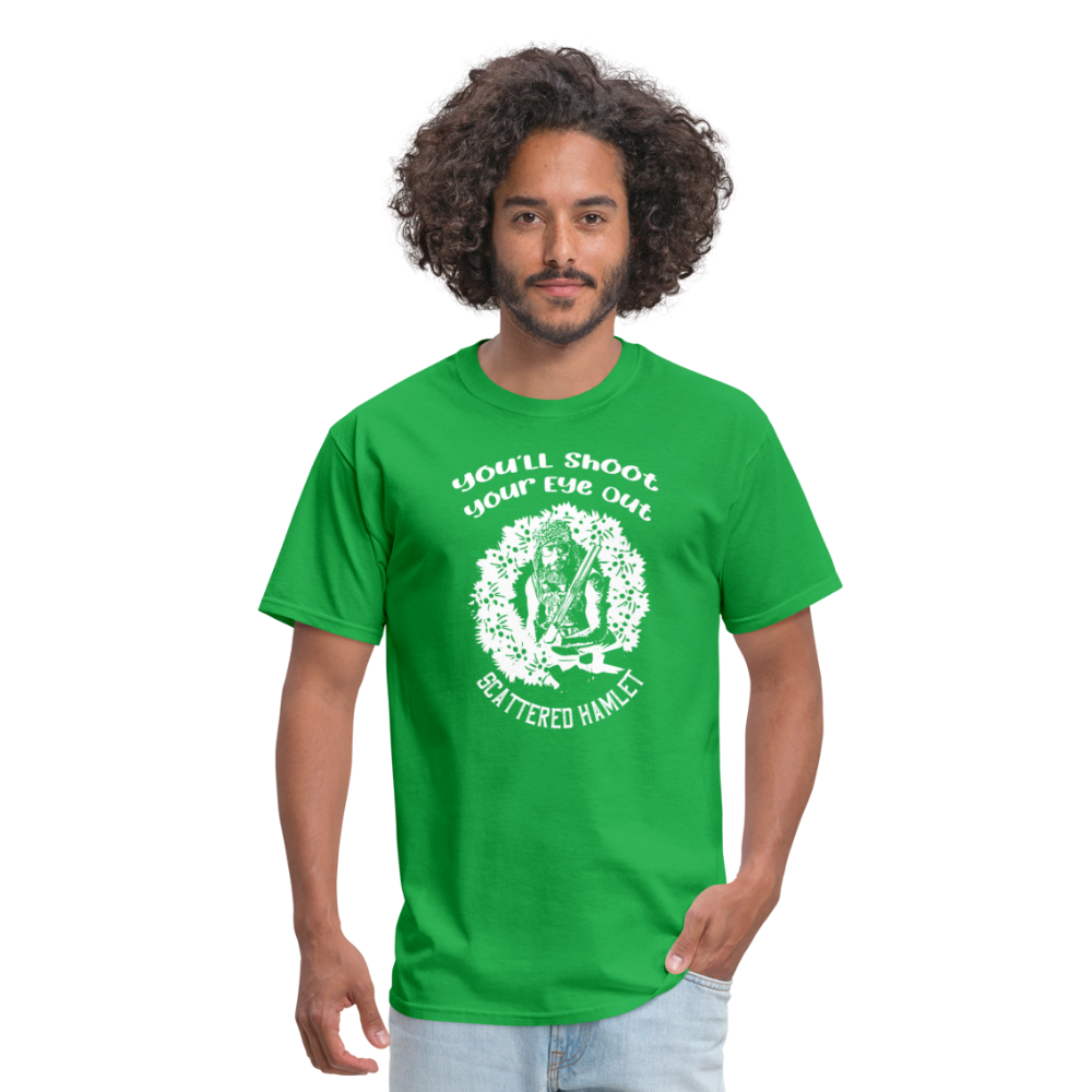 Scattered Hamlet Holiday Shirt! - bright green