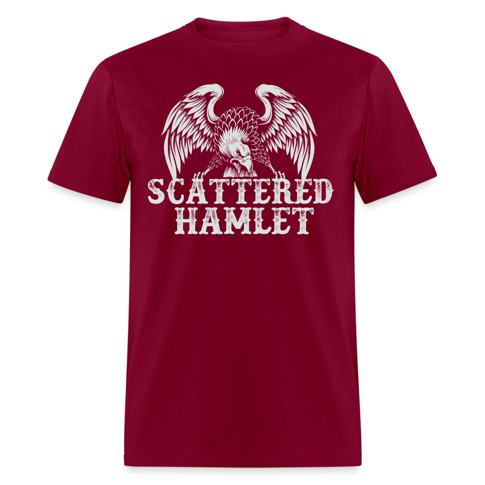 Eagle T-Shirt - burgundy