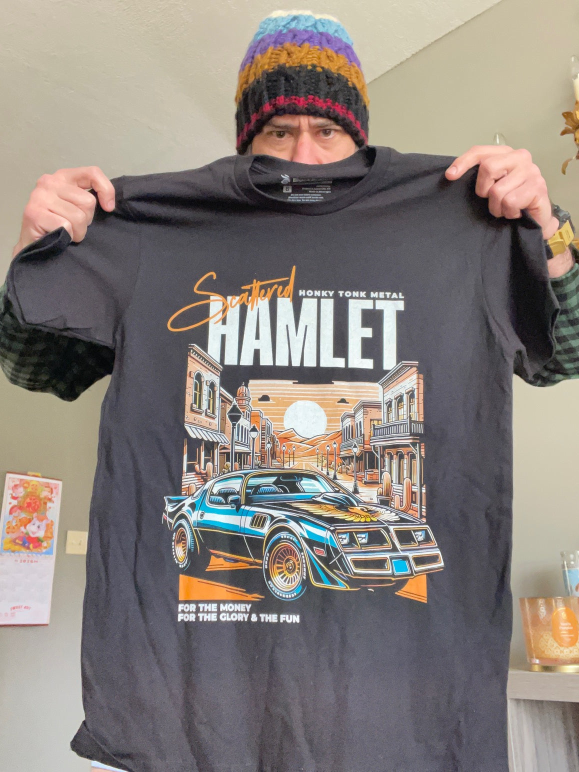 "The Bandit" Scattered Hamlet T-Shirt
