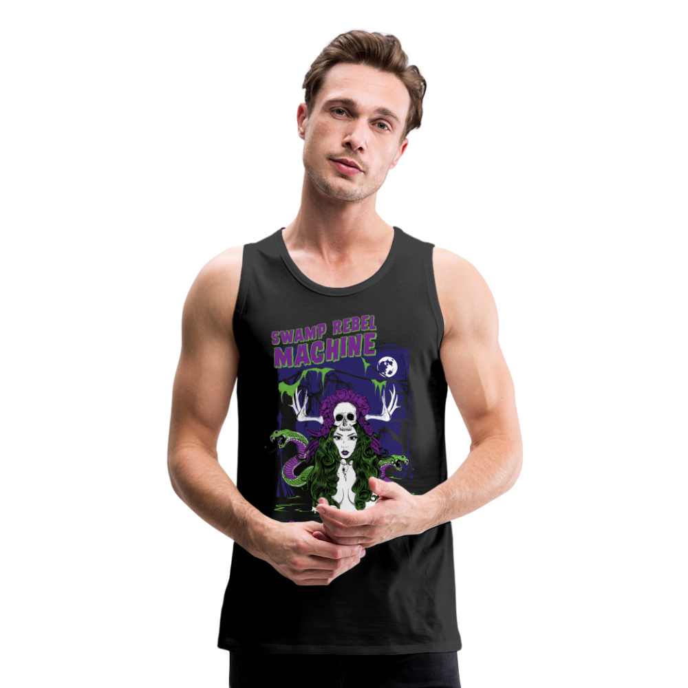 Swamp Rebel Machine Tank Top - black