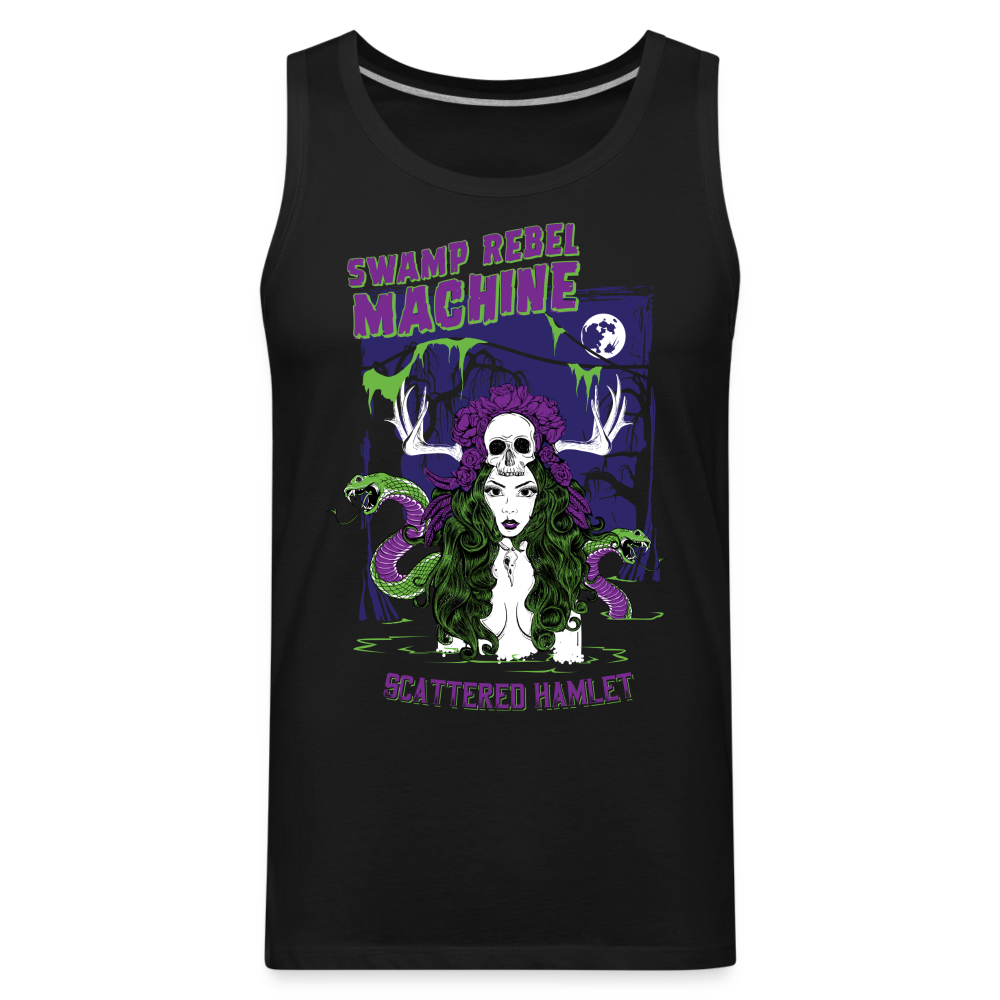 Swamp Rebel Machine Tank Top - black