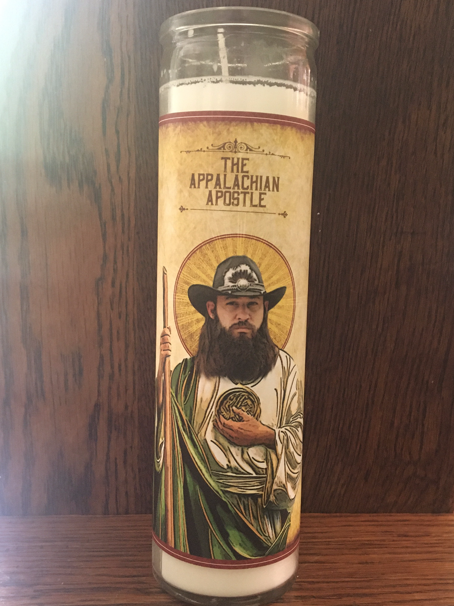 Appalachian Apostle "Adam Joad" Prayer Candle