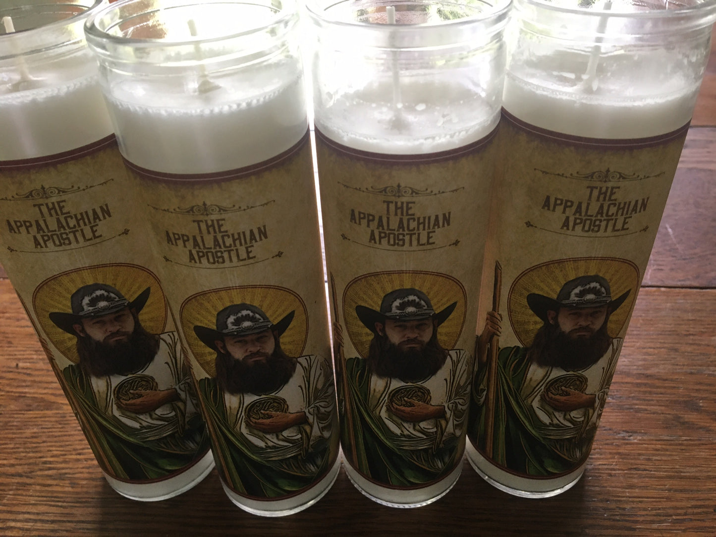 Appalachian Apostle "Adam Joad" Prayer Candle
