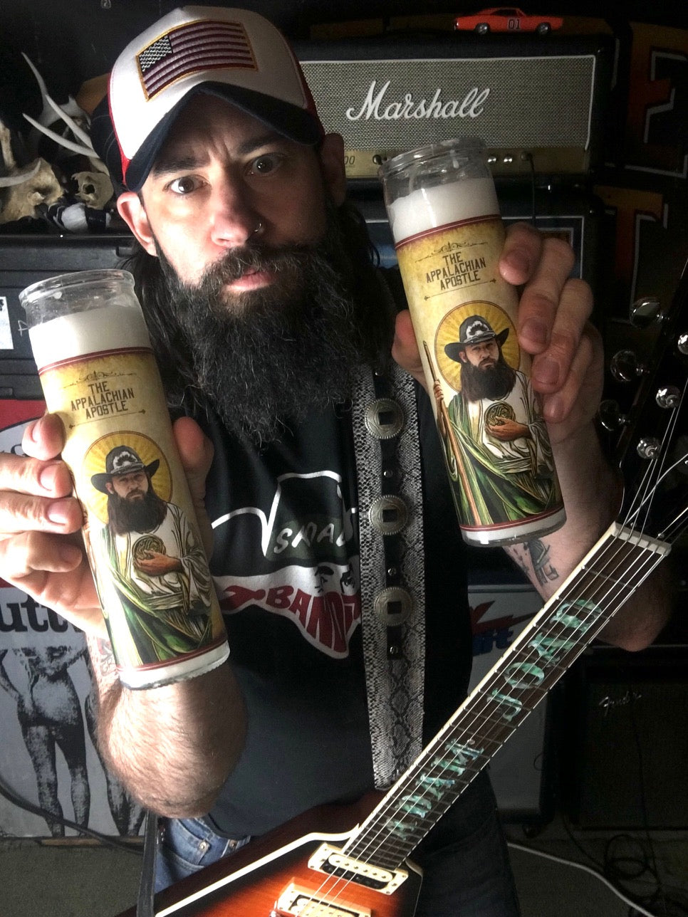 Appalachian Apostle "Adam Joad" Prayer Candle