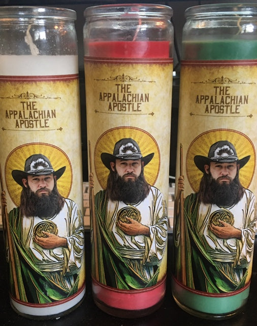 Appalachian Apostle "Adam Joad" Prayer Candle