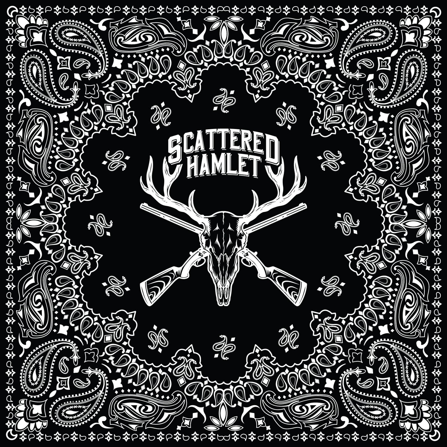 SH Deer Skull Bandana