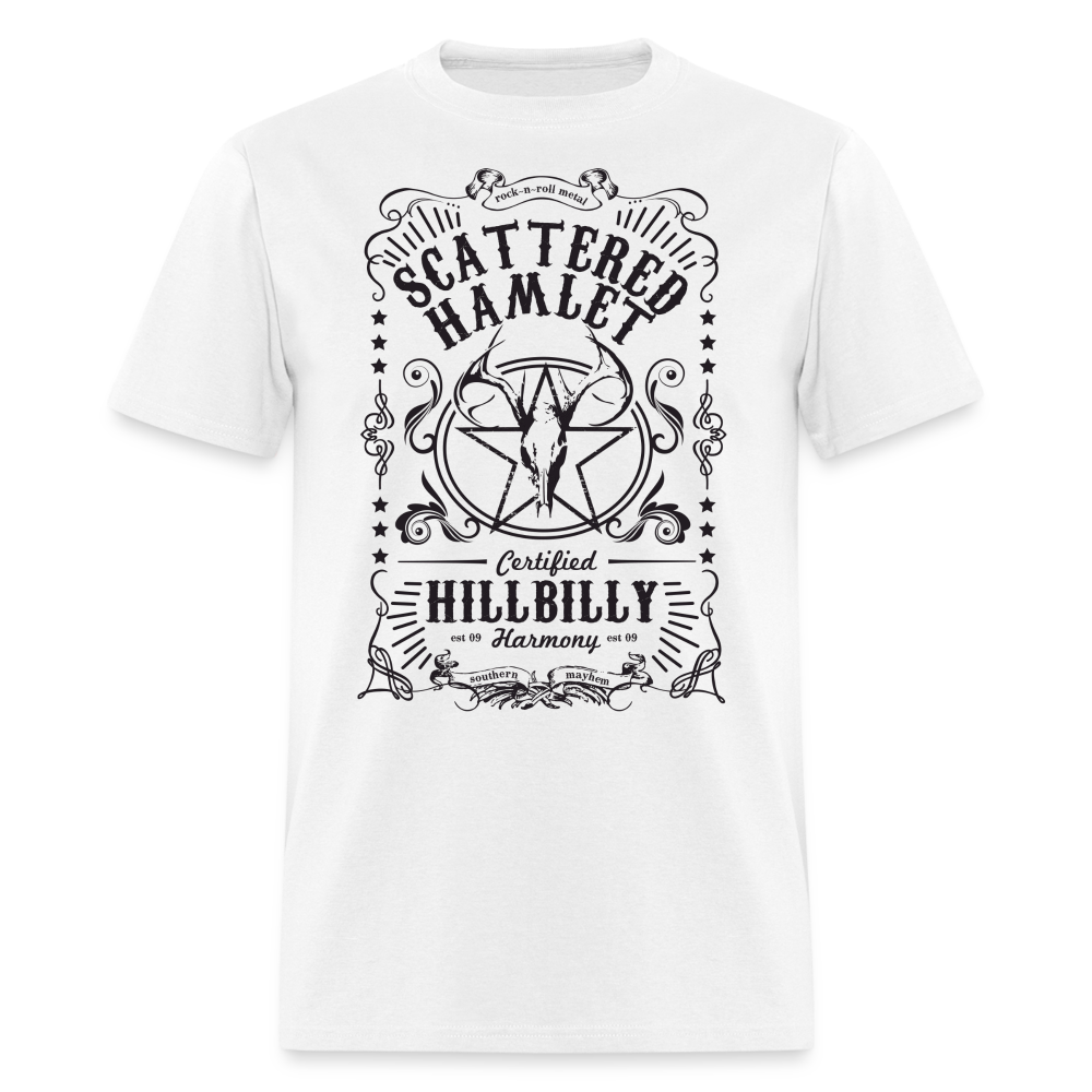 Whiskey Label T-Shirt - white