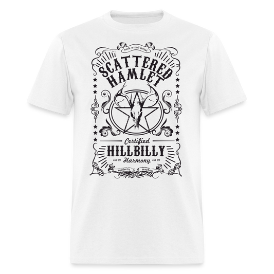 Whiskey Label T-Shirt - white