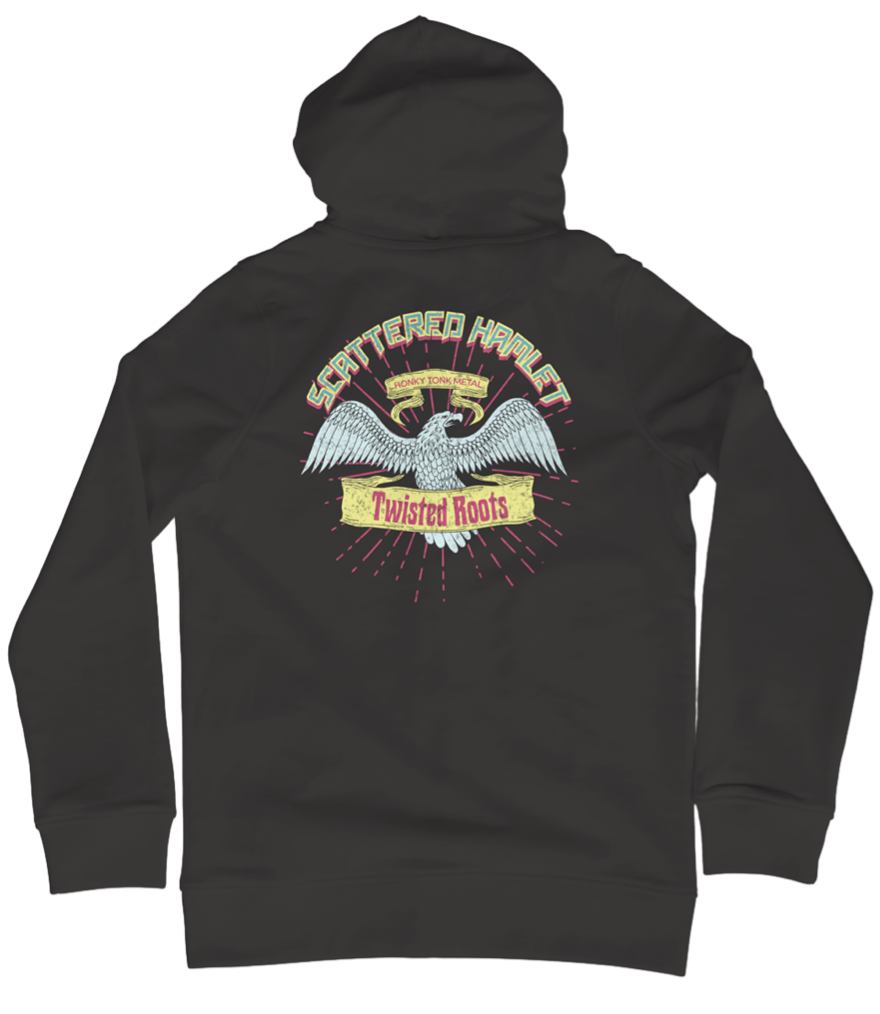 Twisted Roots Zipper Hoodie! (Front and Back Print)