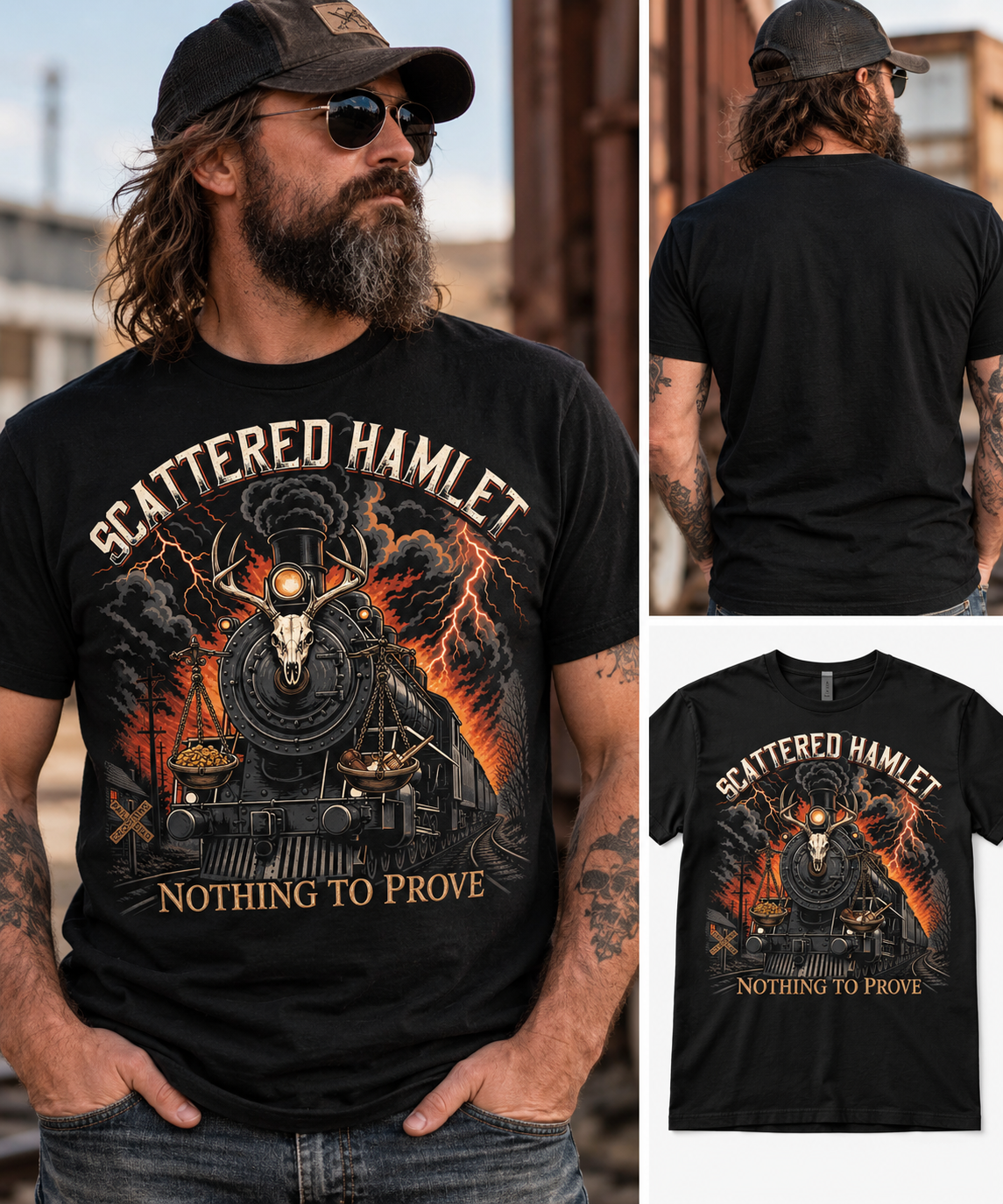 Scattered Hamlet Nothing to Prove T-Shirt