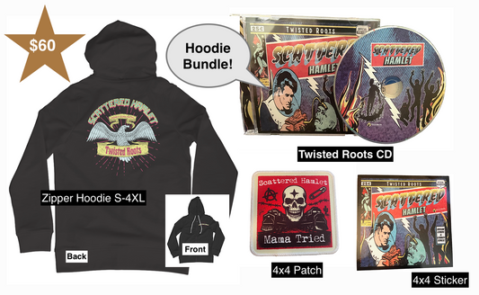 Twisted Roots Zipper Hoodie Bundle!