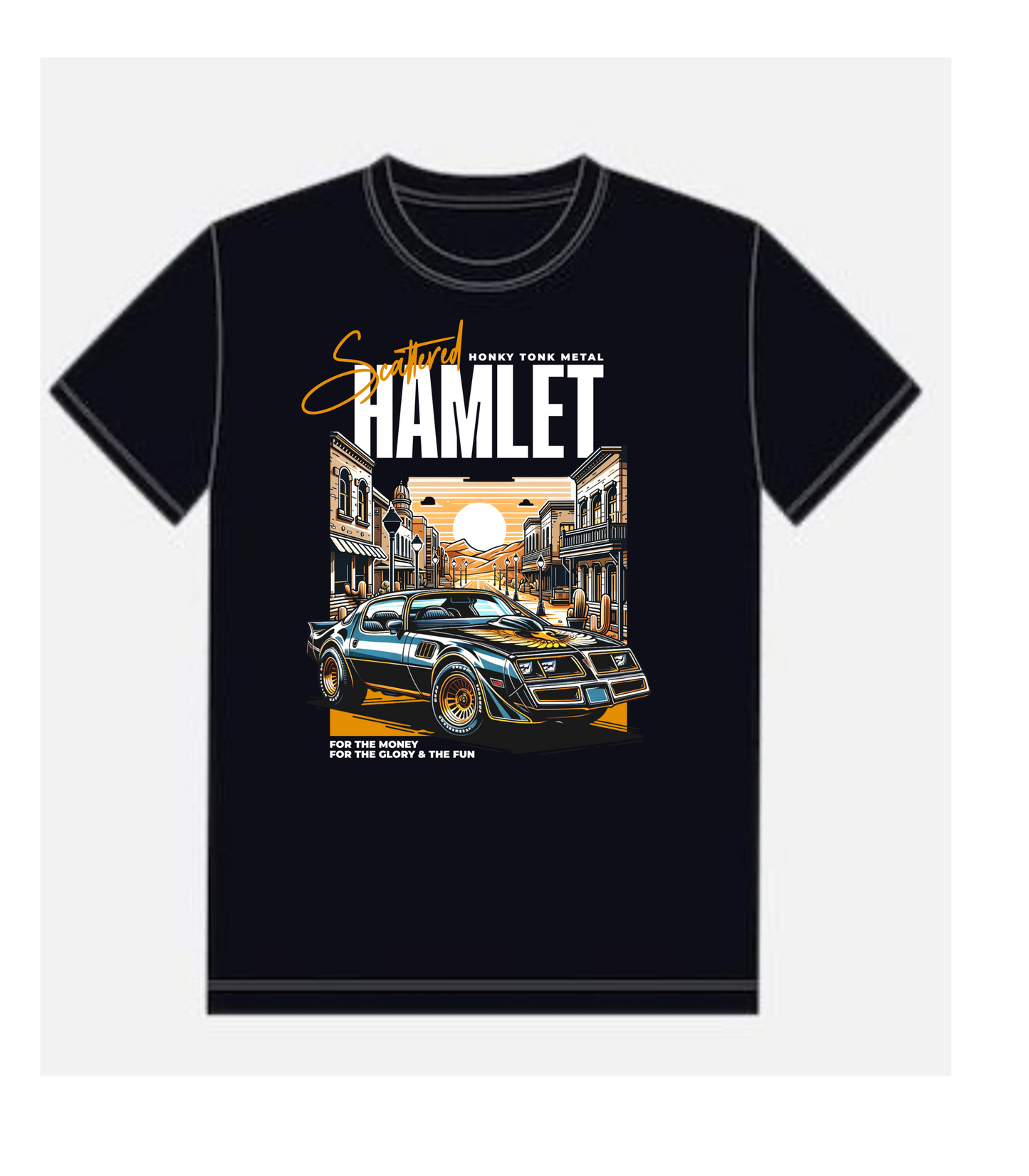 "The Bandit" Scattered Hamlet T-Shirt
