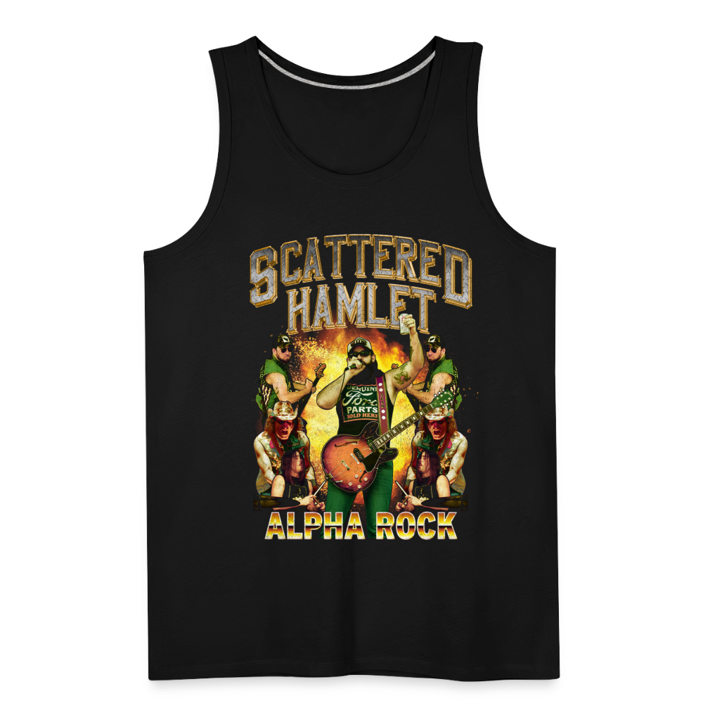 ALPHA ROCK TANK TOP! - black