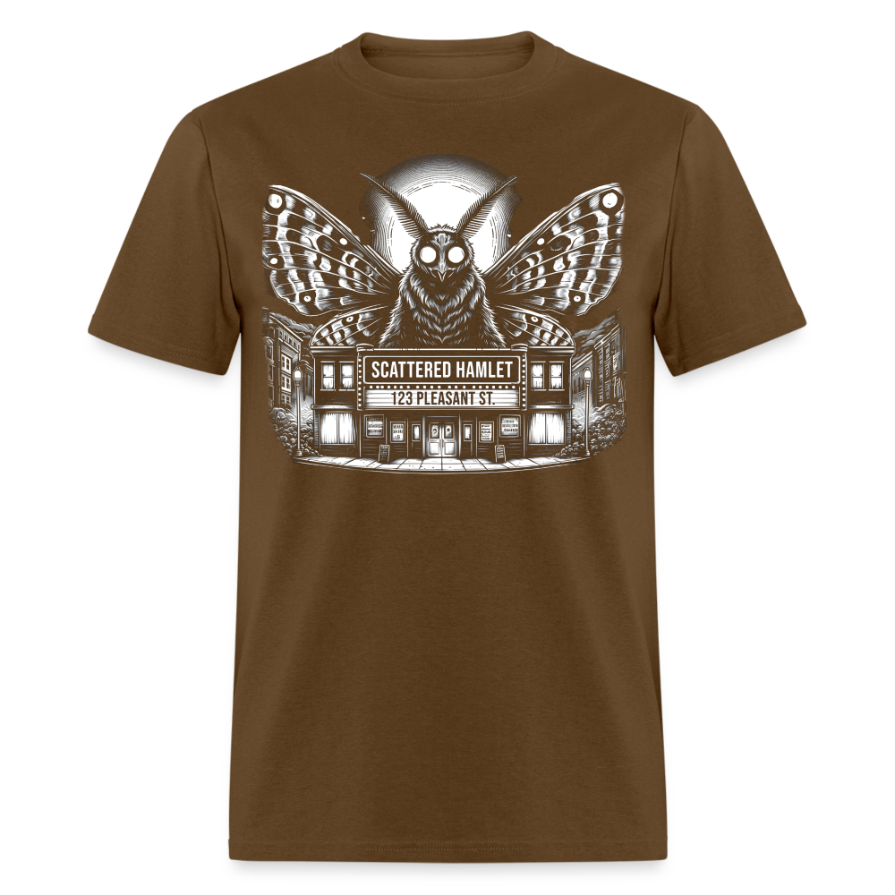 Scattered Hamlet Mothman T-Shirt - brown