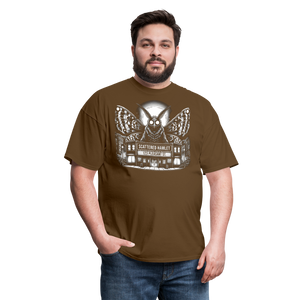 Scattered Hamlet Mothman T-Shirt - brown