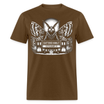 Scattered Hamlet Mothman T-Shirt - brown