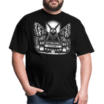 Scattered Hamlet Mothman T-Shirt - black