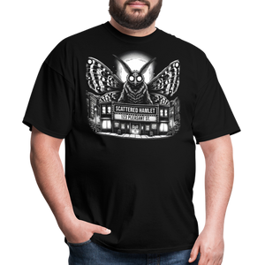 Scattered Hamlet Mothman T-Shirt - black