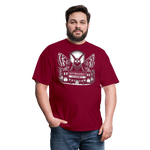 Scattered Hamlet Mothman T-Shirt - burgundy