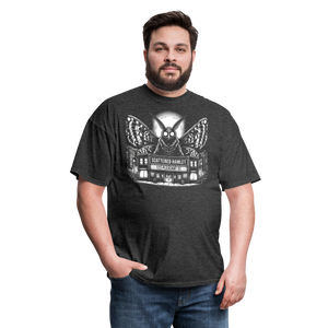 Scattered Hamlet Mothman T-Shirt - heather black