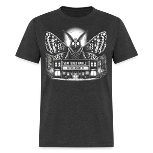 Scattered Hamlet Mothman T-Shirt - heather black