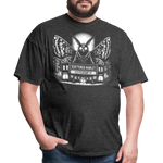 Scattered Hamlet Mothman T-Shirt - heather black