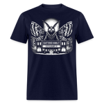 Scattered Hamlet Mothman T-Shirt - navy