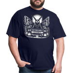 Scattered Hamlet Mothman T-Shirt - navy