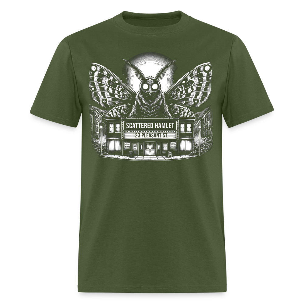 Scattered Hamlet Mothman T-Shirt - military green