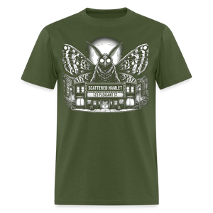 Scattered Hamlet Mothman T-Shirt - military green