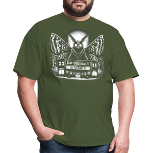 Scattered Hamlet Mothman T-Shirt - military green