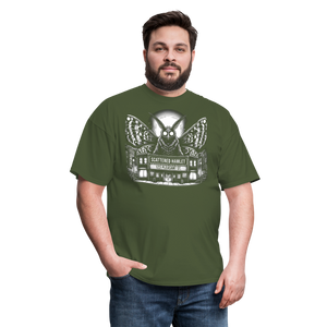 Scattered Hamlet Mothman T-Shirt - military green