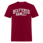 Scattered Hamlet Band Name T-Shirt - burgundy