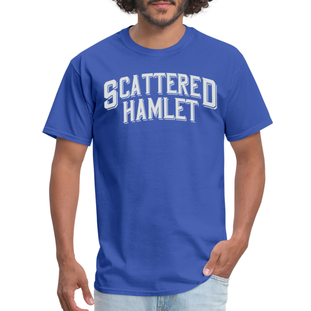 Scattered Hamlet Band Name T-Shirt - royal blue