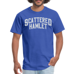 Scattered Hamlet Band Name T-Shirt - royal blue