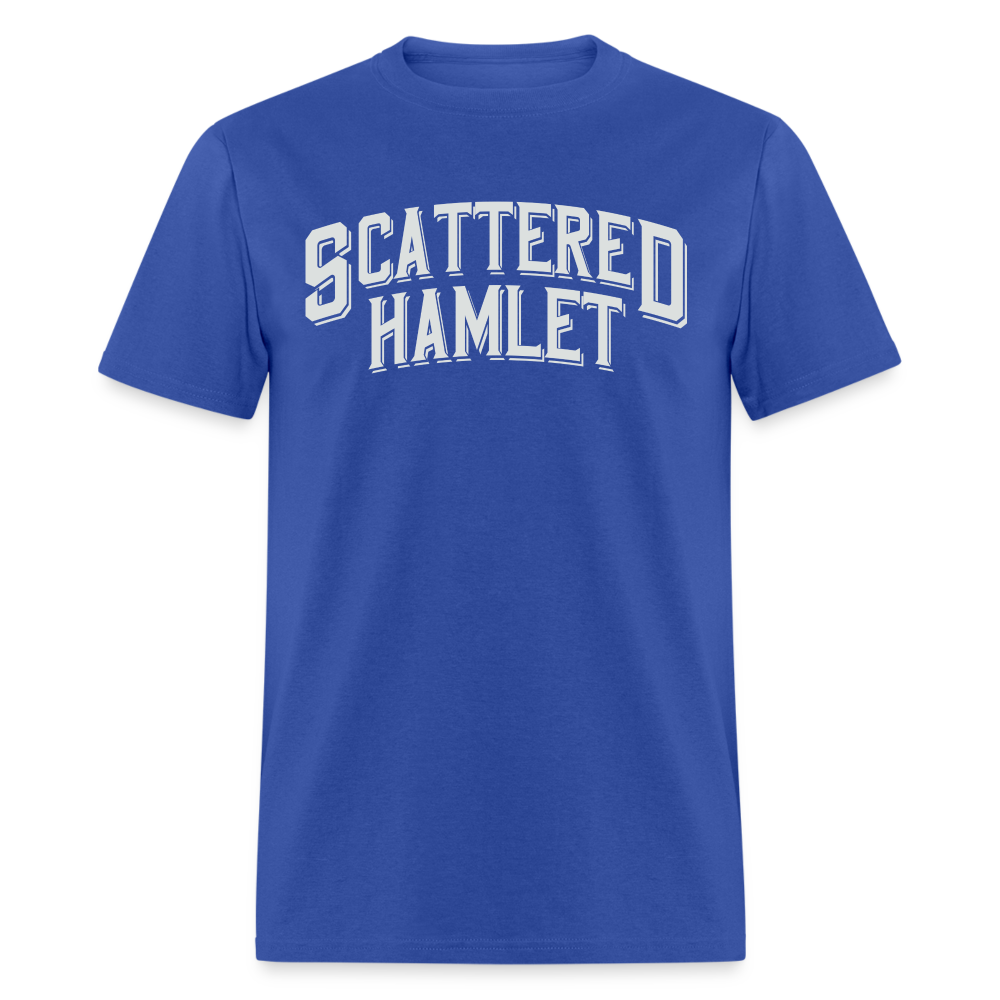 Scattered Hamlet Band Name T-Shirt - royal blue