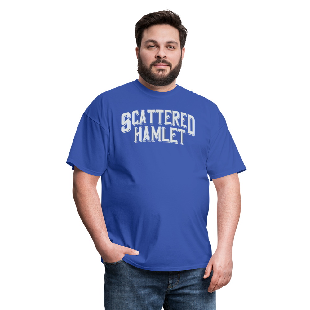 Scattered Hamlet Band Name T-Shirt - royal blue