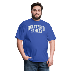 Scattered Hamlet Band Name T-Shirt - royal blue